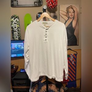 Vintage BADGE made in Africa long sleeve shirt men’s size large